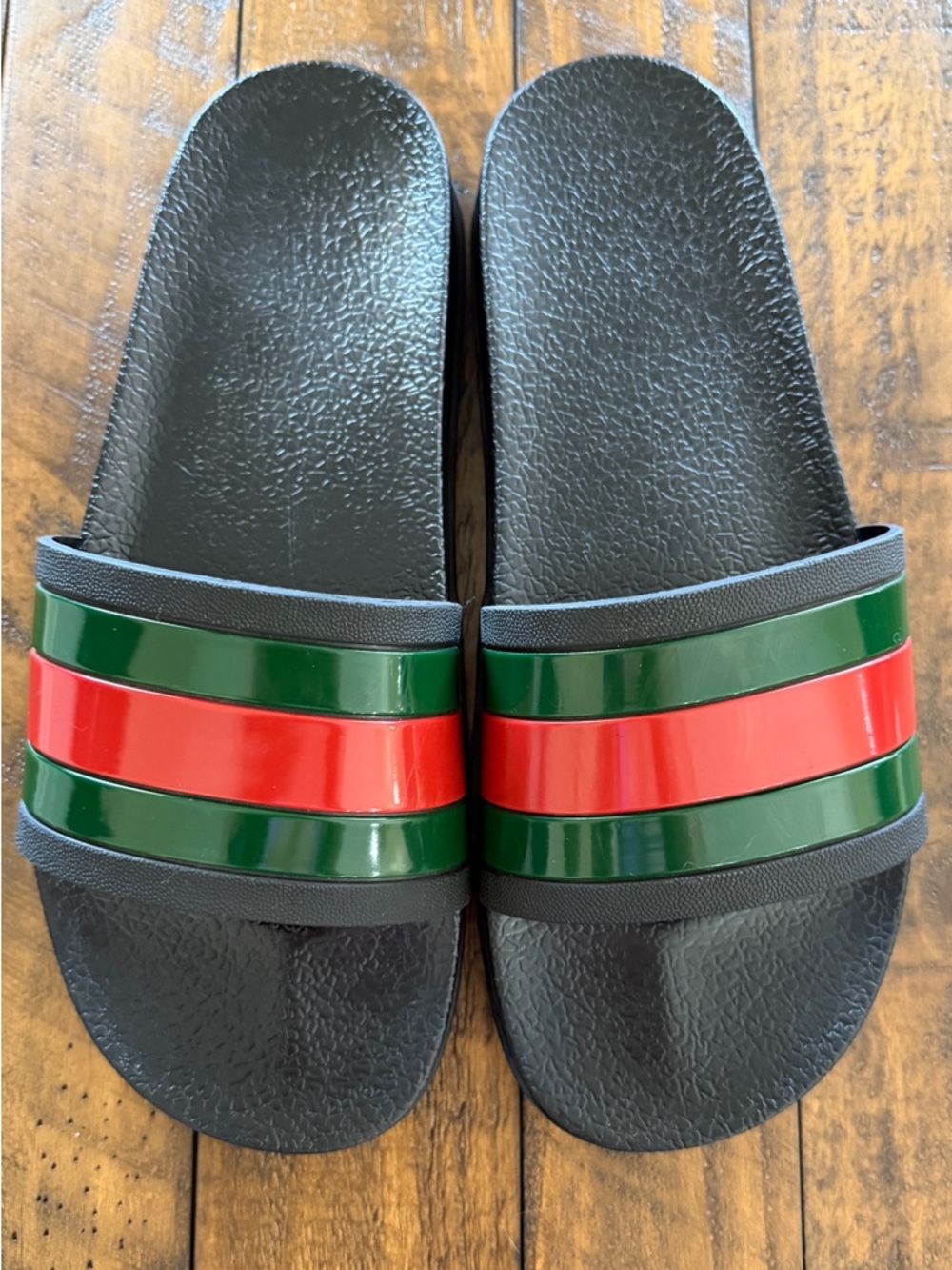 Men's Gucci Black Slides